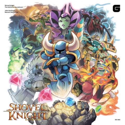 Vinyle Shovel Knight The Definitive Soundtrack 2lp Blue